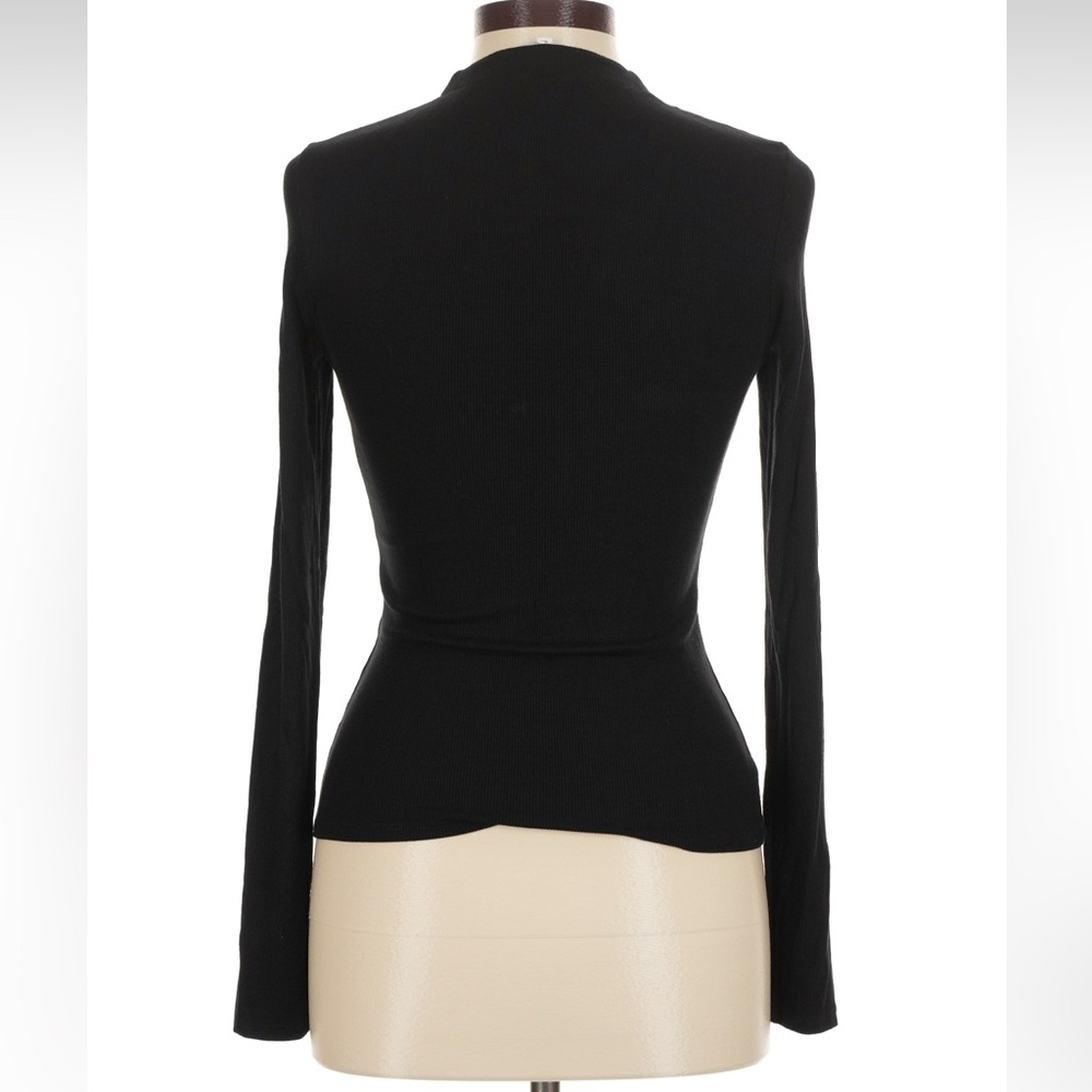 Joah Brown Invisible Zip Long Sleeve Top - Picture 8 of 10